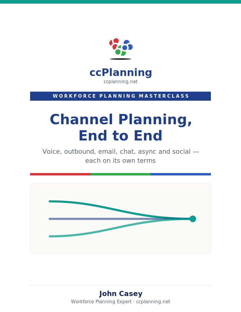 Cover of the ccplanning.net white paper: Channel Planning, End to End