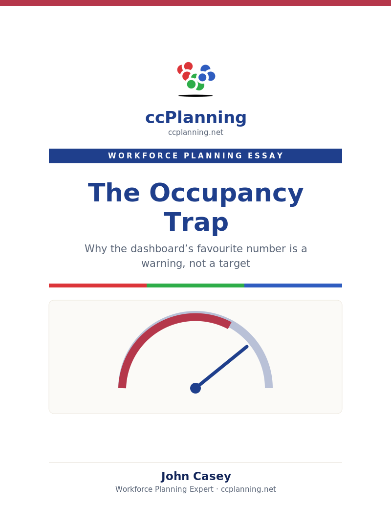 Cover of the ccplanning.net white paper: The Occupancy Trap